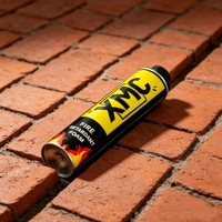 XMCF66 Mousse de polyuréthane prête à l'emploi à durcissement par l'humidité, classe ignifuge B2 pour l'isolation des murs creux et des tuiles de toiture