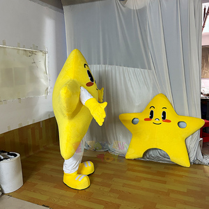 Costume de mascotte étoile lunatique taille adulte personnalisable pour les fêtes à thème et les événements amusants - Product Image 2