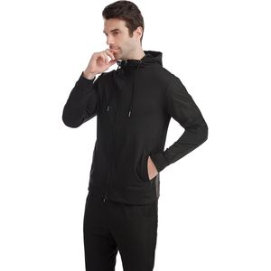 Survêtements pour hommes, ensemble 2 pièces, sweat à capuche zippé et pantalon, décontracté, respirant, manches longues, vêtements pour hommes adultes - Product Image 3