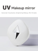 Mini caméra UV Portable lumière LED crème solaire compacte cosmétiques maquillage miroir écran tactile beauté accessoires outil en gros