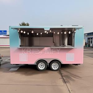 2025 New Street Vending Cart Vintage Mobile <b>Sale</b> With Free Shipping Food Truck Trailer - Product Image 5