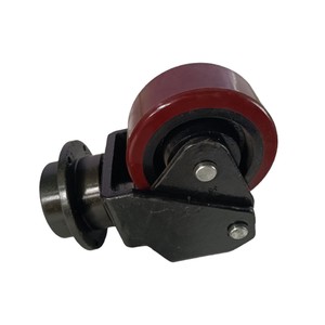 Conjunto de rueda de equilibrio Xilin para montacargas eléctrico, llanta de goma, rueda giratoria de hierro fundido, rodamiento simple, uso en almacén - Product Image 4