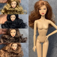 Modèle 3D professionnel de haute qualité pour la production de têtes de poupées en vinyle personnalisées, création de nouveaux moules de têtes pour poupées de 30 à 50 cm