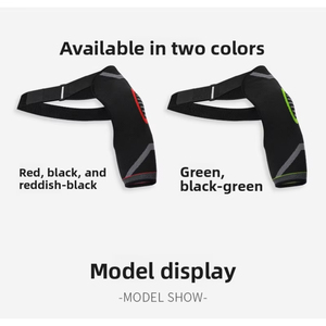 En gros 1 pièce Sangle d'épaule élastique réglable avec coussinets de sport, attelle articulaire de compression fixe pour fitness, entorses et tensions musculaires - Product Image 2