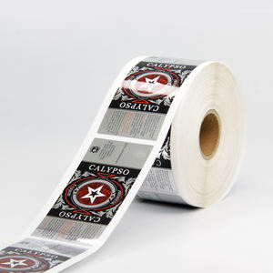 Kunden spezifischer Druck <span class=keywords><strong>100ml</strong></span> 200ml 250m 350ml 500ml Metallic-Folie Silber Gold Flaschen Aufkleber Etikett zum Verpacken - Product Image 3