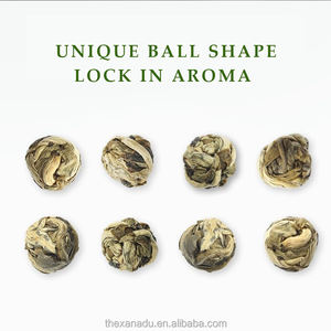 ดอกมะลิสีเขียวชาไข่มุกแฮนด์เมดทรงบอลมีกลิ่นหอมดอกมะลิแพ็คจำนวนมากที่มีคุณภาพสูงที่กำหนดเองยอมรับมาตรฐาน ISO HACCP - Product Image 5