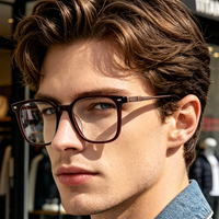 Montures de lunettes optiques en gros : Combinaison métal et acétate avec charnière métallique de qualité