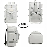 Sac à dos pour ordinateur portable grande capacité, imperméable et durable, idéal pour les étudiants et les femmes en déplacement professionnel ou pour les courts voyages – Collection Printemps 2025