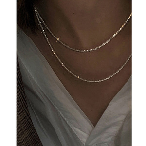 2023 Luxus Glitter Tennis Kette Choker Halskette Kreative Gold Silber Bling Crystal Sparkle Twisted Rope 2023 Schmuck Halskette - Product Image 2
