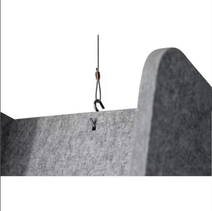 Nrc 0.9 sợi khoáng Acoustic gạch Trần cho văn phòng và thương mại hấp thụ âm thanh - Product Image 6