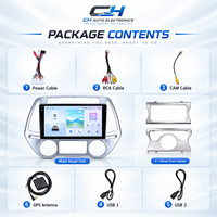 Autoradio Android 9 pouces pour Hyundai I20 2015-2018, WiFi BT GPS CarPlay Android Auto AHD 4+64G Lecteur multimédia
