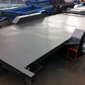 Rimorchio per Auto Resistente da 2,5T 3T 4T, Rimorchio in Acciaio da 16 Piedi con Rampa per Trasporto Veicoli - Product Image 4
