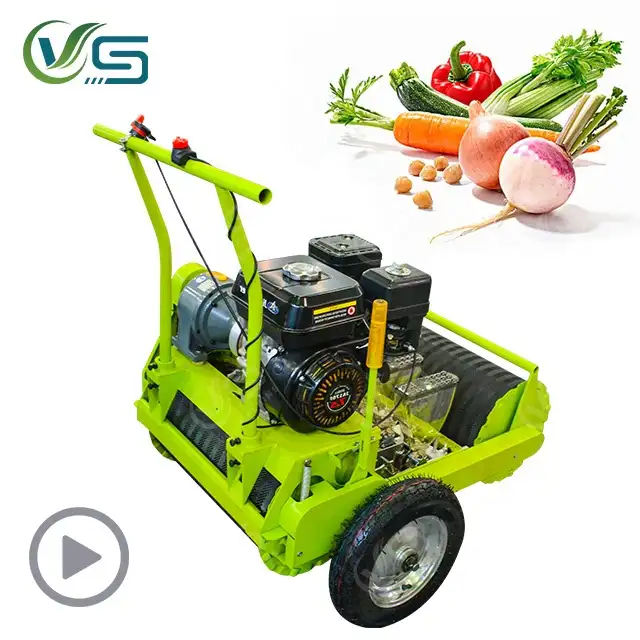 Máquina de agricultura vegetales Manual plantador de jardín sembradora