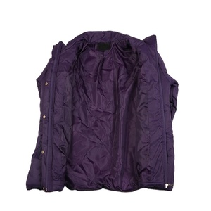 Caldo di vendita di Design moderno di moda al di fuori del cappotto invernale termico viola delle donne - Product Image 6