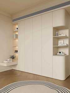 Muebles de dormitorio de madera de doble color Diseño de armario Combinación de colores laminados - Product Image 3
