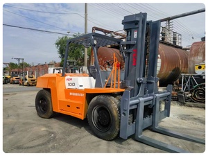 90% Almost New <b>Used</b> Forklift TCM 100 Free Warranty Nice Condition <b>Used</b> 10 Ton Forklift 2022 Year - Product Image 1
