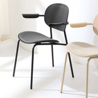 Fauteuil en plastique moderne et minimaliste, très demandé, pour restaurant, école, cafés, bibliothèques