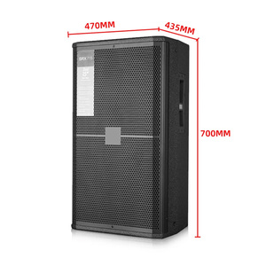 Srx715 "उच्च आउटपुट बास इकाई 2-वे पूर्ण-रंग वक्ता/dj/चरण प्रदर्शन पेशेवर ऑडियो ध्वनि उपकरण - Product Image 4