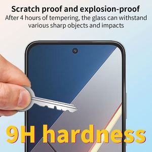 Protector de Pantalla de Vidrio Templado Transparente HD 9H para Poco M7 Pro, Anti-Rayones, Anti-Espía, 2.5D, Sin Burbujas, Precio de Fábrica - Product Image 4