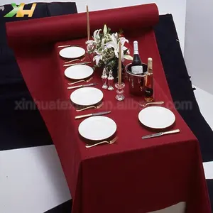 PP non-woven Decoration Wedding party table cloth disposable tissu de table nonwoven place mat tnt table cloth