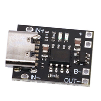 Module de charge de batterie au lithium miniature 1A, carte de charge TP4056, module de charge 18650, interface TYPE-C