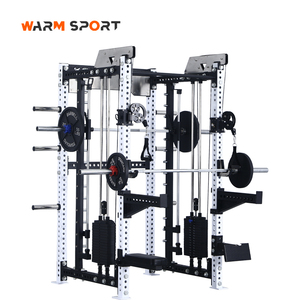 Équipement de musculation en acier en gros, station multifonctionnelle, crossover de câbles, rack de squat, usage commercial WM7065 - Product Image 5