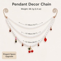 Décoration de Noël en perles très prisée, petite décoration de table en perles, centre de table DIY pour les fêtes, cadeau d'hiver, vente en gros