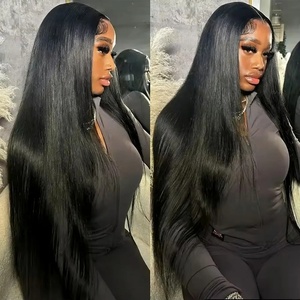 Fasci di Capelli Indiani Vergini Lisci all'Ingrosso, Extension di Capelli Indiani Grezzi 100% Non Trattati, Trama di Capelli Umani per Boutique di Parrucchieri - Product Image 2