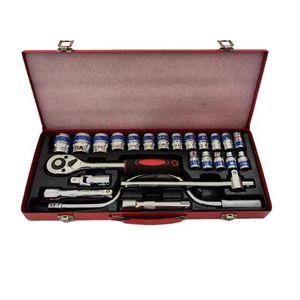 Juego de Herramientas de Mantenimiento para Automóviles de 24 Piezas, Acero al Carbono, Marca ODM, Llaves Combinadas, Garantía de 1 Año, Modelo XW-24pcs Combinat - Product Image 1