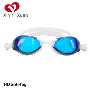 Nuevas Gafas de Natación de Policarbonato de Alta Definición, Antivaho, Impermeables y Electrochapadas, Modelo XF700, Universales para Adultos, China - Product Image 2