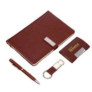 Premium Executive Gift <b>Set</b> with Branded <b>Notebook</b> Pen Keychain-Corporate Gifts - Product Image 2
