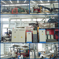 Granulateurs de plastique robustes, machine de recyclage de déchets plastiques pour un recyclage durable