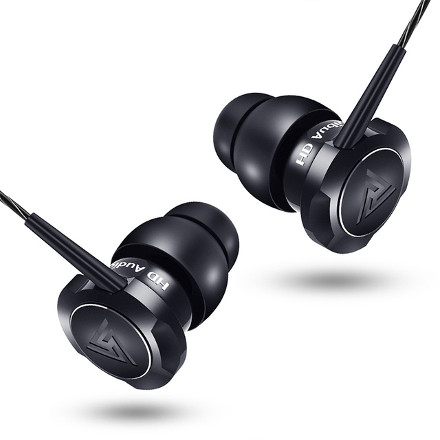 High Quality QKZ AK1 Stereo Wired Earphone Hifi Bass Sound Headset With HD Microphone