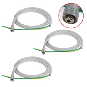 ¡Gran venta! Conector de tubo de manguera de tubo de silicona Dental para pieza de mano de alta velocidad y baja 2 orificios T2 - Product Image 6