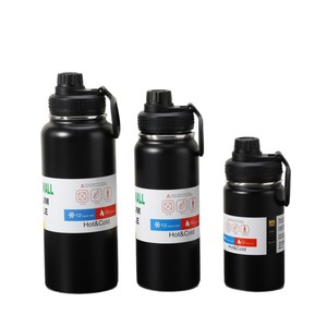 Double Wall Vacuum Bottle Stainless Steel Insulated Water Bottle Large Capacity Sports Kettle Car Portable Outdoor Travel Kettle - Product Image 5