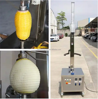 Nieuwe verticale één-snijder motor aangedreven schilmachine voor pompoen, ananas, wintermeloen, fruit en groenten.
