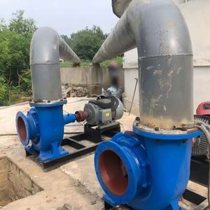 ปั๊มน้ำแบบดูดเดี่ยวแนวนอน Hw แบบเปลือกเดี่ยว ขนาดเส้นผ่านศูนย์กลางใหญ่ อัตราการไหลสูง ปั๊มน้ำแบบไหลผสมที่ไม่ก่อให้เกิดการอุดตัน - Product Image 6