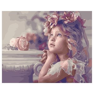 Venta caliente personalizada DIY Girlhood pintura por números Kits <span class=keywords><strong>memoria</strong></span> infantil pintura al óleo cálida decoración del hogar - Product Image 2