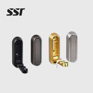 Compact 1PCS Gold Aluminum Alloy Eco-Friendly Foldable Modern Multifunction Hooks for <b>Wall</b> Bathroom Kitchen Bedroom - Product Image 1