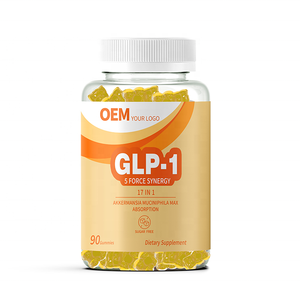 Complément GLP-1 17-en-1 4500mg à marque privée OEM, Gommes Probiotiques Sans Sucre pour Adultes avec Akkermansia & Berbérine - Product Image 1
