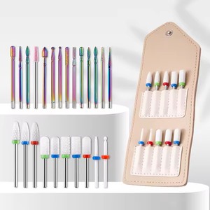 10Pcs Ceramic Tungsten Cutters for Manicure Carbide <b>Nail</b> Drill Accessories Bits <b>Nail</b> Art Equipment Tools for Machine Milling Cut - Product Image 2
