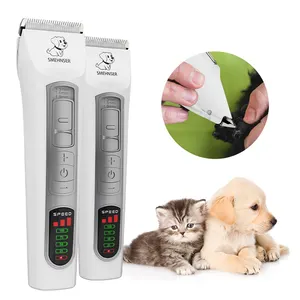 New model 3 Speed Clipper Cordless Pet Grooming Pet Shaving Dog Clippers Professional For Dogs Cats Pets