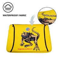 Housse étanche pour sac d'ordinateur portable 14 15.6 pouces en néoprène avec logo personnalisé imprimé pour femmes