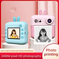 Mini Caméra Numérique pour Enfants avec Imprimante Thermique, Nouveau Design Portable, Appareil Photo Instantané de Poche pour Enfants