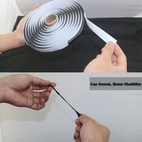 Cinta de Sellado de Butilo Maxtech para Faros de Coche, Ventanas de Camiones, Puertas, Parabrisas y Electrodomésticos - Negra, para Uso en Transporte