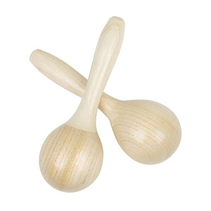 Maraca en bois personnalisable avec logo, jouet musical Montessori pour l'apprentissage précoce des enfants d'âge préscolaire, pratique sensorielle - Product Image 5