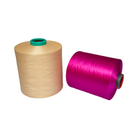 Fast Delivery Super Soft Dyed Chunky Chenille 100% Polyester Crochet Filament Fancy Yarn DTY for Embroidery and Weaving Fabric