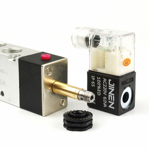 Válvula Neumática Eléctrica JIN 4V310-10DC24VPT3/8 de 2 Posiciones y 5 Vías con Control de Cilindro - Product Image 3