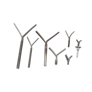 Clavos de Anclaje Corrugados en Forma de Y de Acero Inoxidable, Dorados, Procesados en Caliente, Piezas Estampadas de Hardware - Product Image 1