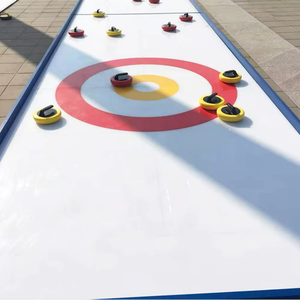 Planche de curling ZSPE pour une personne, pour présentoirs mobiles de curling, comme piste de curling synthétique - Product Image 4